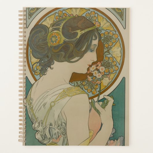 Primrose von Alphonse Mucha (1899) Planer (Vorderseite)