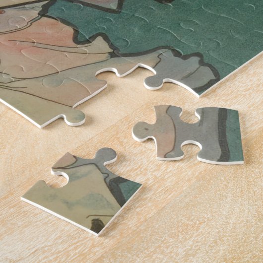 Primrose von Alphonse Mucha (1899) Puzzle (Seite)