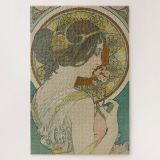 Primrose von Alphonse Mucha (1899) Puzzle