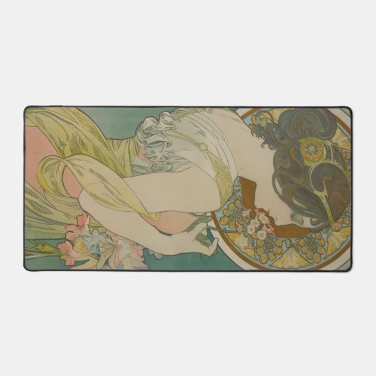 Primrose von Alphonse Mucha (1899) Schreibtischunterlage (Vorderseite)