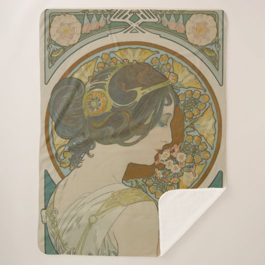 Primrose von Alphonse Mucha (1899) Sherpadecke (Vorderseite)