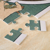 Primrose von Alphonse Mucha - Vintager Jugendstil Puzzle (Seite)