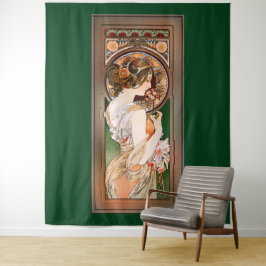 Primrose von Alphonse Mucha Wandteppich