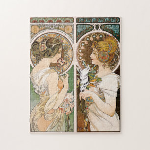Primrosen und Feather, Mucha Puzzle