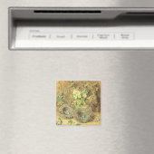 Primrosen und Vogelnester Magnet (In Situ (Geschirrspüler))