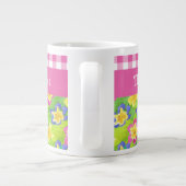 Primroses Jumbo Tasse zu personalisieren: Pink Gin (Rückseite)