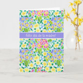 Primroses Mother's Day Card, Spanish Greeting Karte (Gelbe Blume)