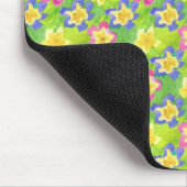 Primroses Mousepad zu personalisieren: Pink Gingha (Ecke)