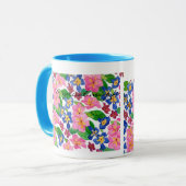 Primroses Mutter-Tag-Tasse Tasse (Vorderseite Links)
