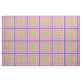 Primroses Pink Blue Green Imitats Muster Stoff (Fat Quarter (45,7 x 55,9 cm))