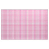 Primroses Pink und White Karo Gingham Muster Stoff (Yard (91,4 cm))