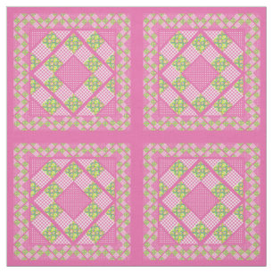 Primroses Pink Vintage Imitate Muster Muster Stoff