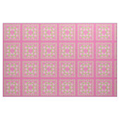 Primroses Pink Vintage Imitate Muster Muster Stoff (Fat Quarter (45,7 x 55,9 cm))
