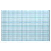 Primroses Sky Blue und White Karo Gingham Pattern Stoff (Yard (91,4 cm))