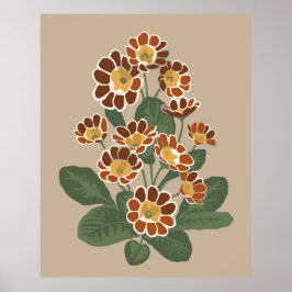 Primula-Blume Poster