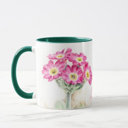 Primula Blumenkunst Die größte Mutter-Tasse der We Tasse (Links)