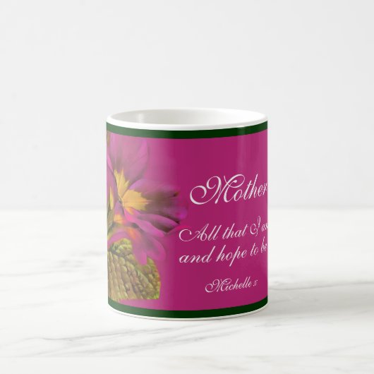 Primula Blumenkunst "Mother all that I am" Tasse (Mittel)