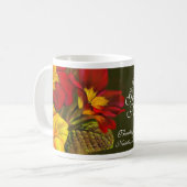 Primula Blumenzauberkunst Weltgrößte Kindermädchen Kaffeetasse (Vorderseite Links)
