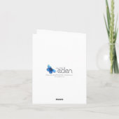 Primula great Grandmother 95 yellow birthday card Karte (Rückseite)