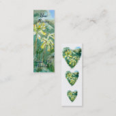 Primula Heart Mini Visitenkarte (Vorne/Hinten)