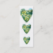 Primula Heart Mini Visitenkarte (Rückseite)