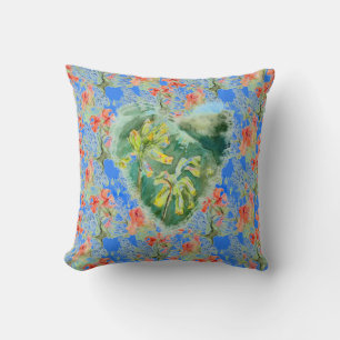 Primula Heart von Alexandra Cook Kissen