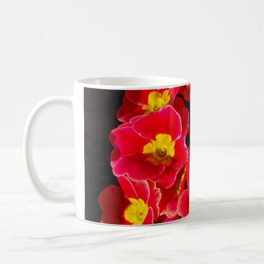 Primula im Frühjahr Kaffeetasse (Links)