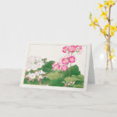 Primula von Tanigami Konan Karte (Gelbe Blume)