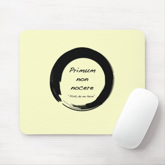 Primum non Nocere Mousepad (Mit Mouse)