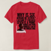 Primzahlen 2 T-Shirt (Design vorne)