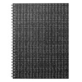 Primzahlen Notizblock (Vorderseite)