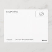 Prince Albert Memorial Postcard Postkarte (Rückseite)