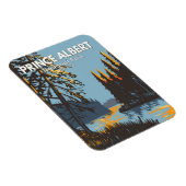 Prince Albert National Park Canada Travel Vintag Magnet (Rechte Seite)
