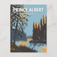 Prince Albert National Park Canada Travel Vintag