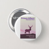 Prince Albert National Park, Saskatchewan, Kanada Button (Vorne & Hinten)