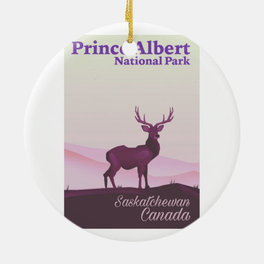 Prince Albert National Park, Saskatchewan, Kanada Keramikornament (Hinten)