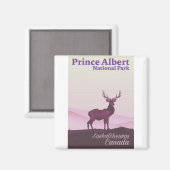 Prince Albert National Park, Saskatchewan, Kanada Magnet (Vorderseite/Rückseite)