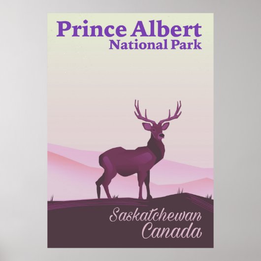 Prince Albert National Park, Saskatchewan, Kanada Poster (Vorne)