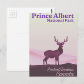 Prince Albert National Park, Saskatchewan, Kanada Postkarte (Vorne/Hinten)