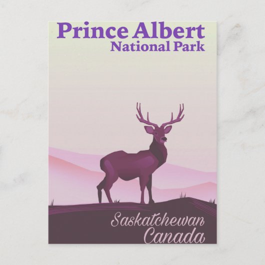 Prince Albert National Park, Saskatchewan, Kanada Postkarte (Vorderseite)