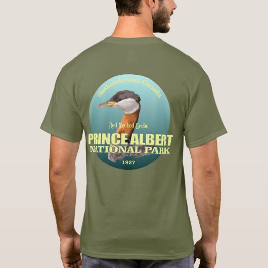 Prince Albert NP (Grebe) WT T-Shirt (Rückseite)