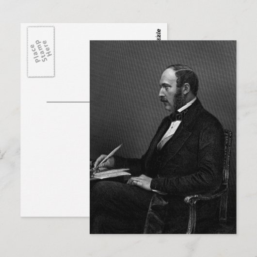 Prince Albert Postkarte (Vorne/Hinten)