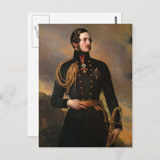 Prince Albert Postkarte (Vorne/Hinten)