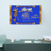 Prince Baby Duwer Blue Gold Carriage Ethnic Banner (Messeveranstaltung)