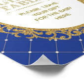 Prince Baby Duwer Tischdekoration Poster (Ecke)