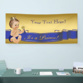 Prince Baby Shower Banner (Messe)