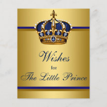 Prince Baby Shower Games wünscht sich Baby