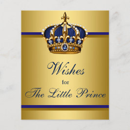 Prince Baby Shower Games wünscht sich Baby Flyer