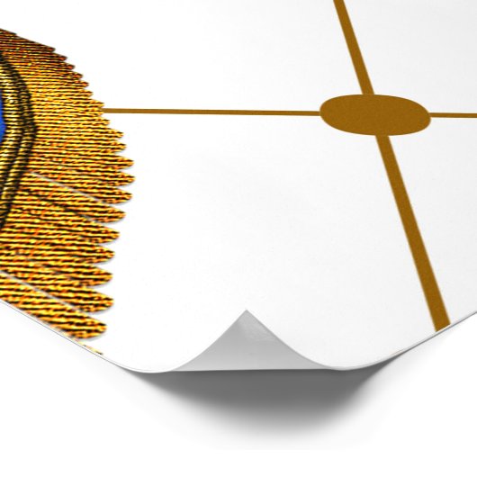 Prince Birthday Little Prince Baby Shower Poster (Ecke)