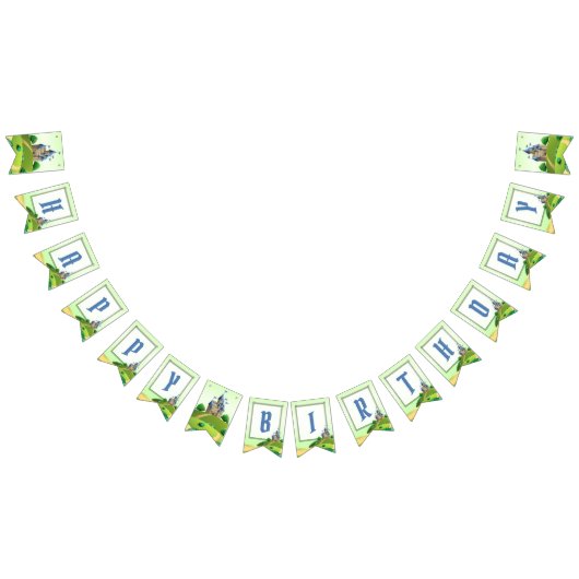 Prince Birthday Party Wimpelkette (Alle)